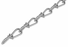Galvanised chain knotted - chain,
