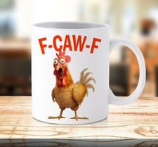 F-CAW-F Funny Meme Chicken