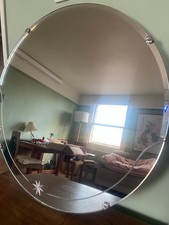 Antique Art Nouveau Mirror