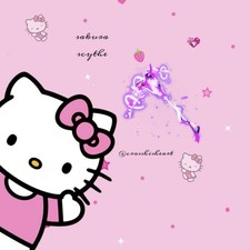 Blade Ball Sakura Scythe Sword