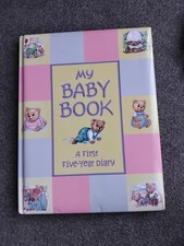 my baby book a five year diary