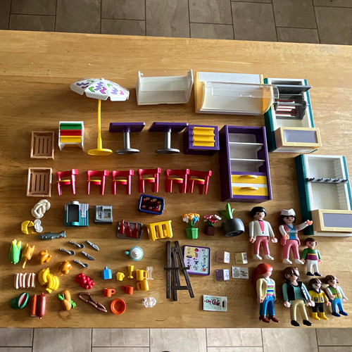 Playmobil city cafe grill 7 - playmobil,