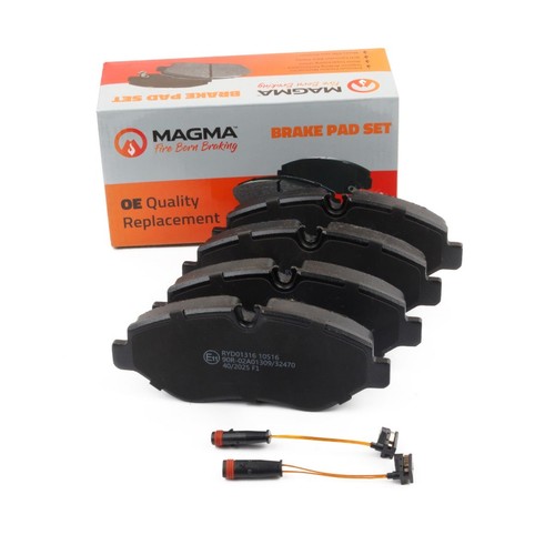 Magma brake pad set front - magma,