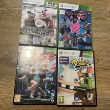 Xbox 360 Kinect Video game Bundle 4x Job Lot
