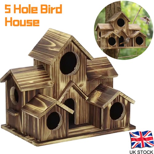 Garden 5hole wild bird house - 5hole,