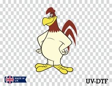 Foghorn leghorn dtf sticker - leghorn, uv