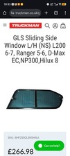 Gls sliding side window - gls,