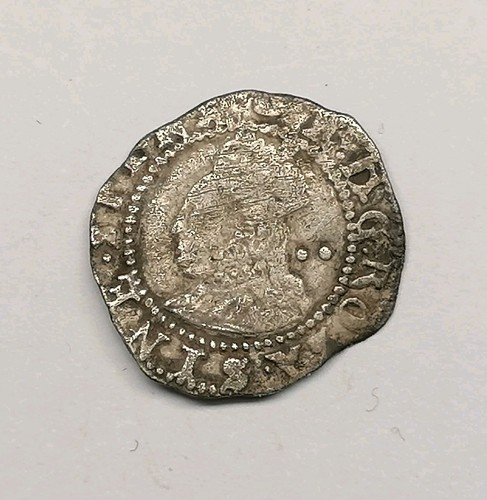 Silver half groat elizabeth - half,