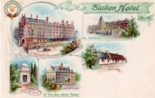 Station Hotel Ayr Advert Early