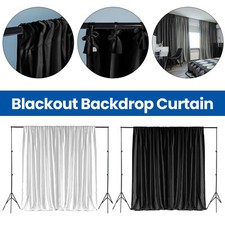 3M/6M Black White Backdrop