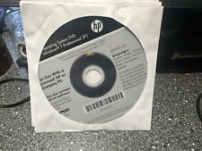 RETRO VINTAGE Microsoft Windows 7 Professional SP1 64-bit DVD HP DISC ONLY #6J