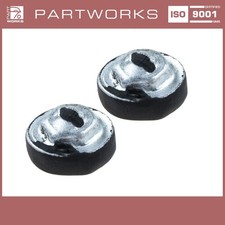 2x Self Tapping Nut for Porsche Crest Hood Emblem WHT004974