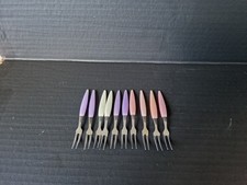 10 vintage 1970s stainless
