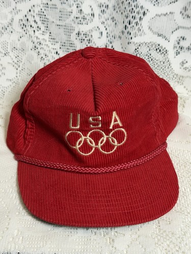 Usa olympics red - red, corduroy