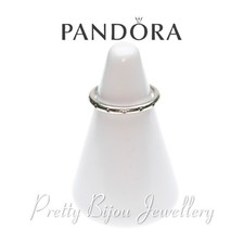 Pandora Silver Droplets Ring with Clear Zirconia - 190945CZ  (UK Size I)
