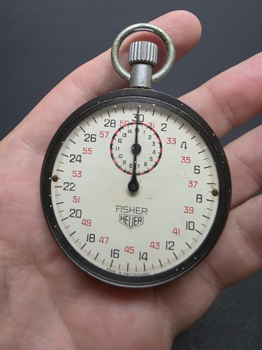 Heuer 7700 stopwatch open face - heuer,