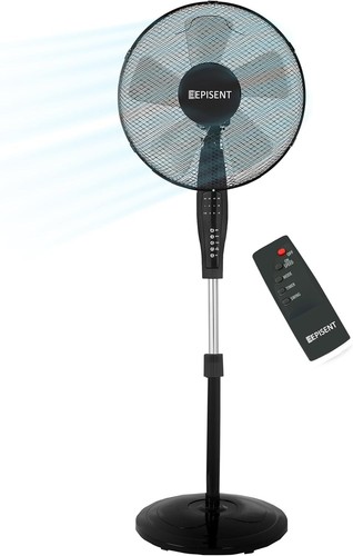 Pedestal fan with remote - 16",