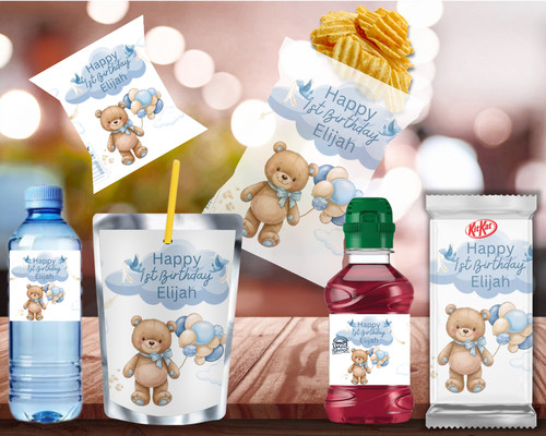 Personalised baby blue - personalised,