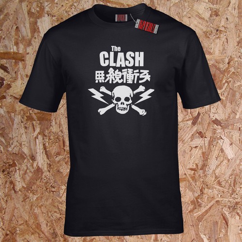 The clash shirt skull - the,