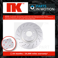 2x Brake Discs Pair Vented