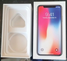 Iphone X Space Grey 64gb Box
