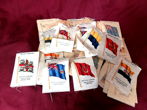 Kensitas silk cigarette - silk, cards