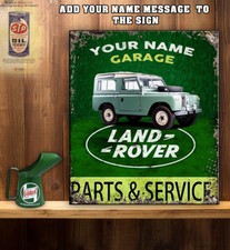 PERSONALISED LAND ROVER Metal
