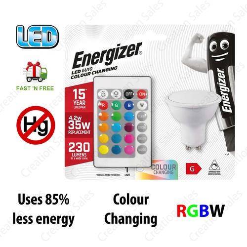 Rgb gu10 35w - gu10, led