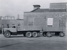 White Trucks Tandem Dually w/
