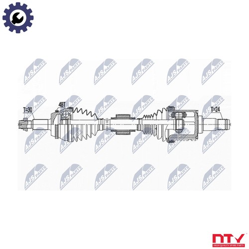 Drive shaft npw 161 for - drive,