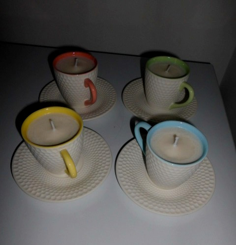 Candles four small very - candles,