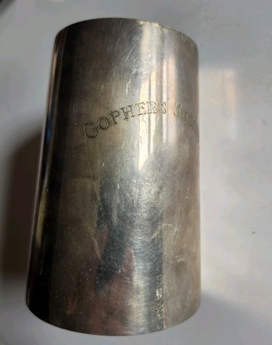 Silver plated tankard walker - plated,