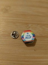 UK Scouting Scout Pride ALLY Metal Pin Badge NEW LOGO