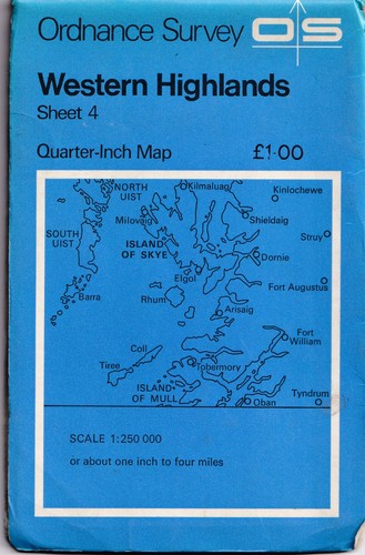 Map scotland western - scotland,
