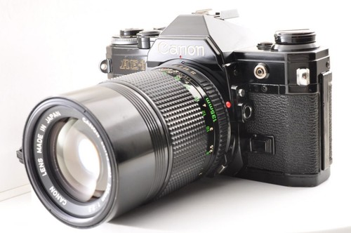 Canon black 35mm film - black,