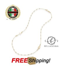 Italian Collana 18k GP Rosario