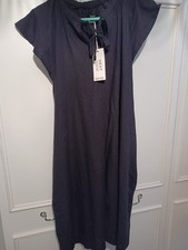 Next Black Linen Dress Size