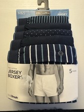 M&S 5 Pack Pure Cotton Jersey