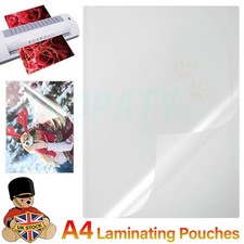 100 PCS A4 Laminating Pouches