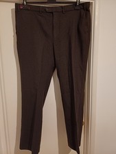 M&S Suit Trousers W42 L33 100%