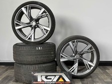 22" Genuine AUDI RS6 RS7 C8 Alloy Wheels & Tyres