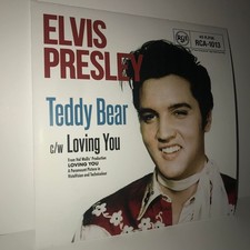ELVIS PRESLEY ,TEDDY BEAR, UK