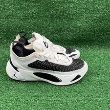 Nike Boys Air Jordan Luka 1 DQ6513-107 White Basketball Shoes Sneakers Size 6Y