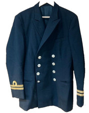 Royal Navy Officer Lieutenant Insignia Wool Jacket British Navy Ambassador Large