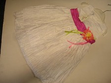 SALE NEW  ZIP ZAP WHITE  DRESS