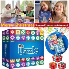 UK The Uzzle 3.0 Block Puzzle Board Game Kids  Xmas Gifts Adults Family Bonding