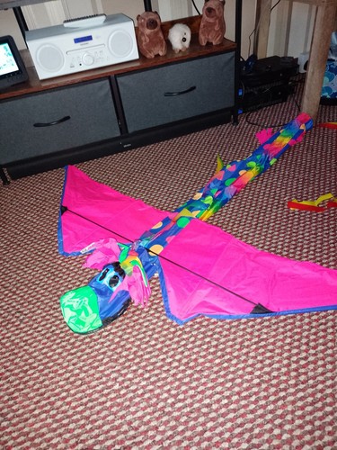 Cartoon dragon kite - cartoon, similar