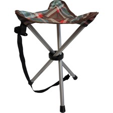 Cath Kidston Eurohike Tripod Stool Portable Folding Chair With Carry Bag