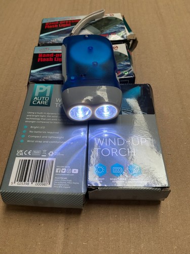 Wind dynamo led torch - led,