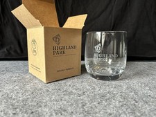 Large Highland Park Glass Whisky Tumbler